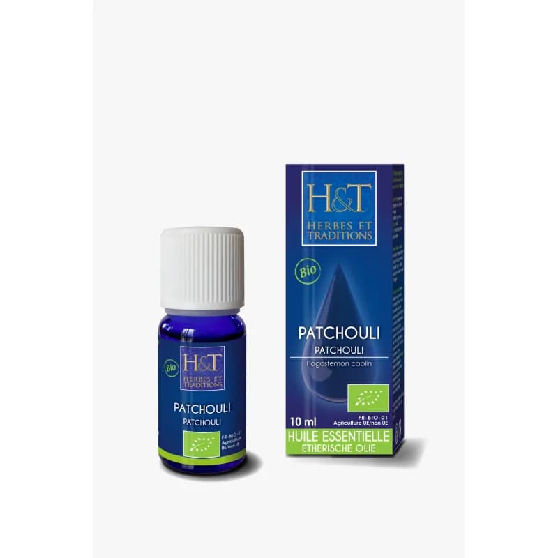 HERBES ET TRADITIONS HUILE ESSENTIELLE - PATCHOULI BIO 10ML