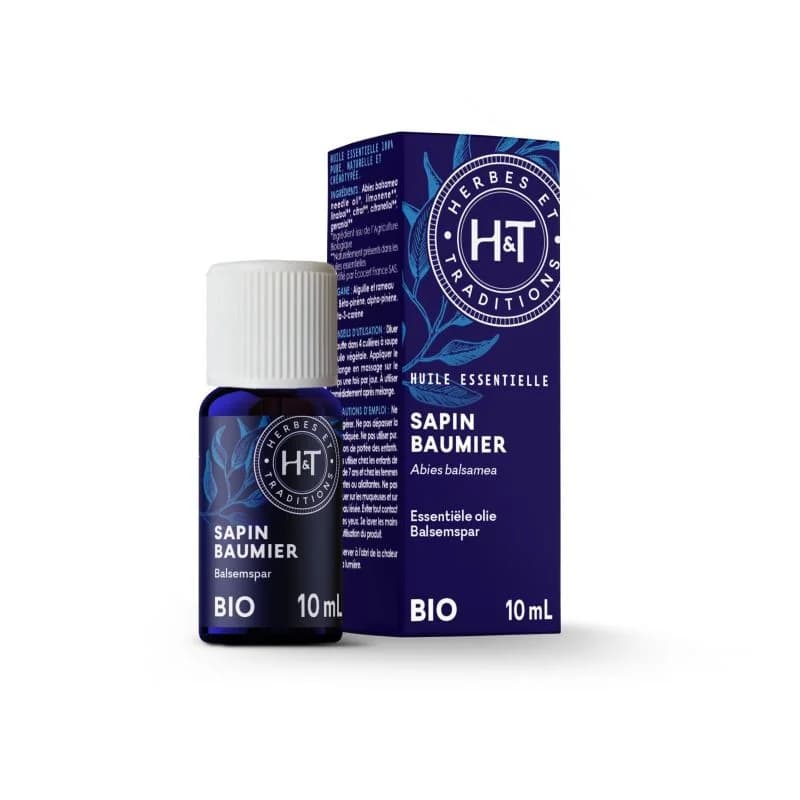 HERBES ET TRADITIONS HUILE ESSENTIELLE - SAPIN BAUMIER BIO 10ML