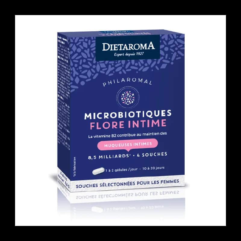 DIETAROMA MICROBIOTIQUES FLORE INTIME 20GEL