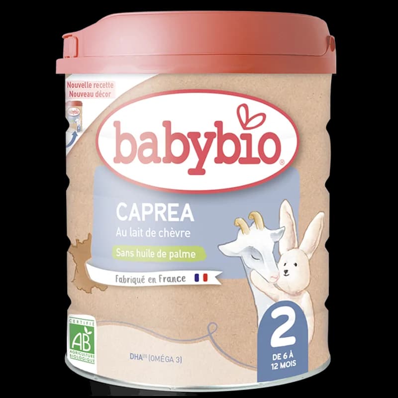 Babybio CAPREA 2 au Lait de Chèvre 800G