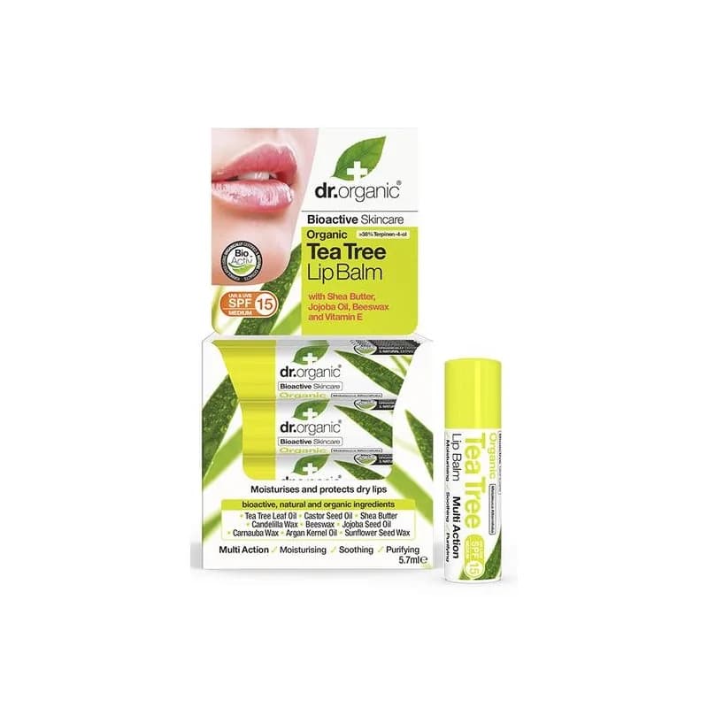 DR.ORGANIC BAUME A LEVRES  Tea Tree 5,7ML