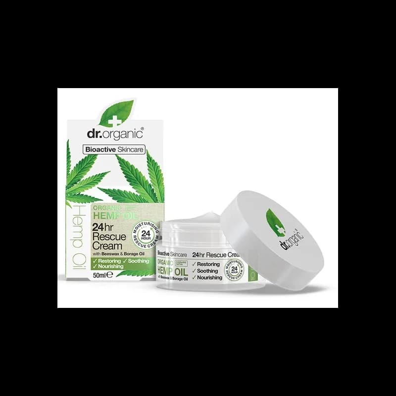 DR.ORGANIC CREME CONCENTREE à l’Huile de Chanvre 50Ml 50Ml