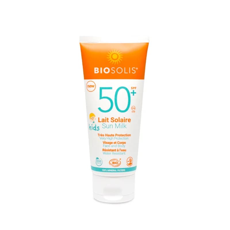 Biosolis LAIT SOLAIRE POUR ENFANTS SPF50+  100ML