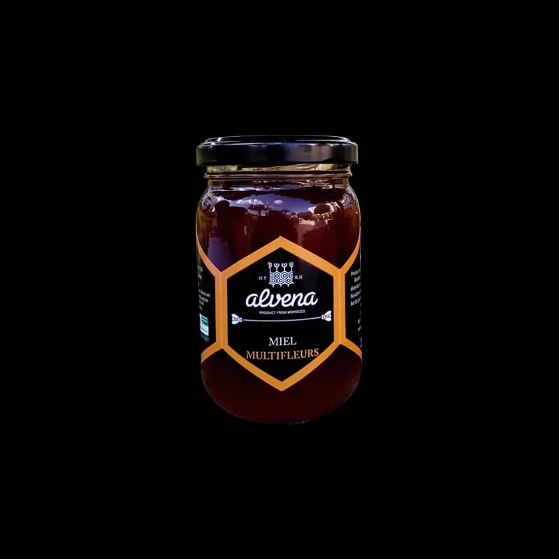ALVENA MIEL MULTIFLEURS 250G