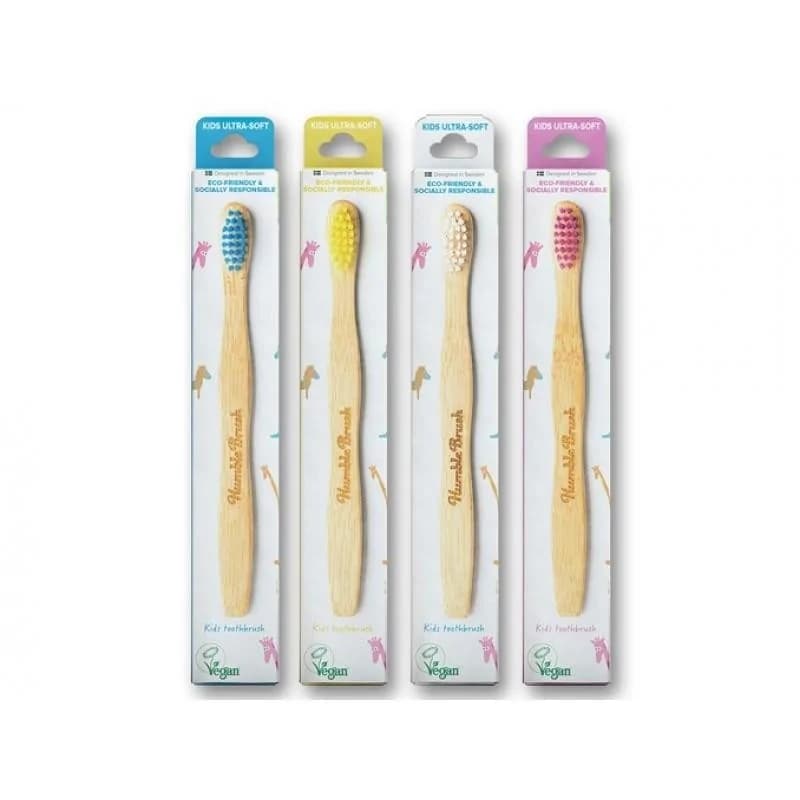 THE HUMBLE BROSSES A DENTS MULTICOLORES POUR ENFANTS