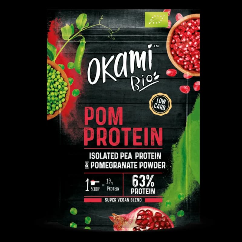 Okami Bio PROTEINE DE POIS A LA GRENADE  500G