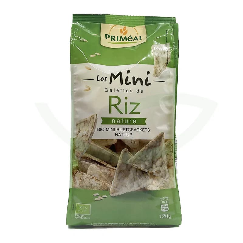 PRIMEAL MINI GALETTES DE RIZ NATURE 120G
