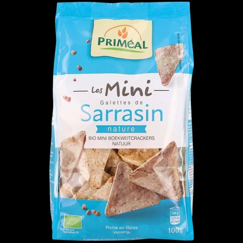 PRIMEAL MINI GALETTES DE SARRASIN NATURE 100G
