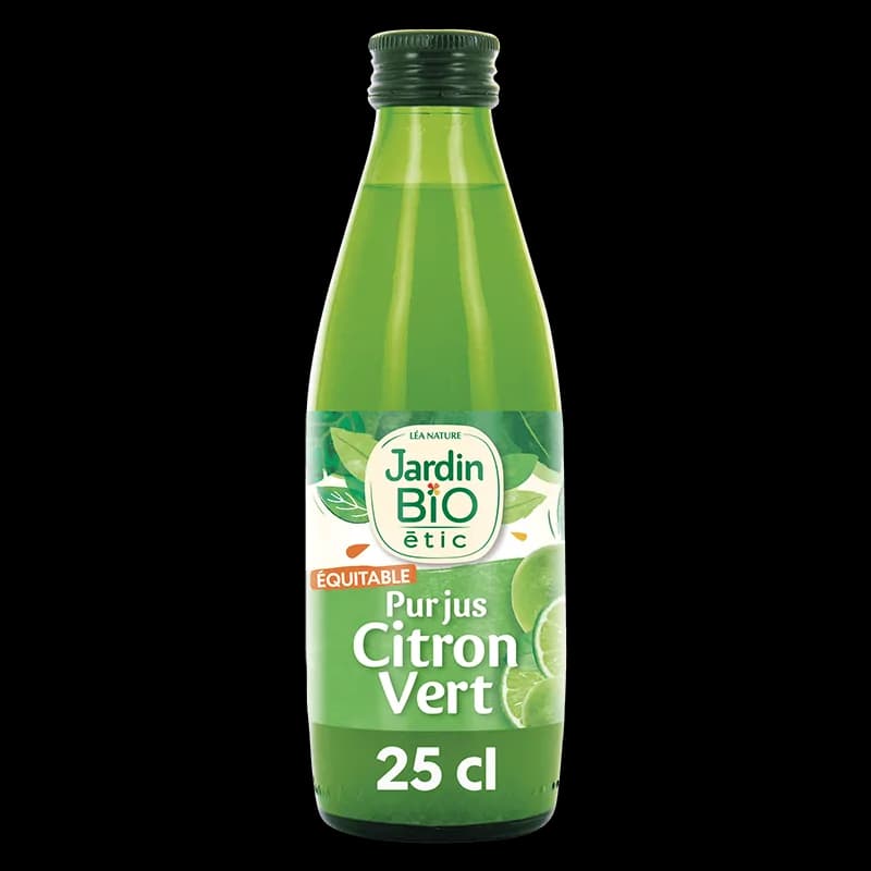 JARDIN BIO PUR JUS DE CITRON VERT 25CL