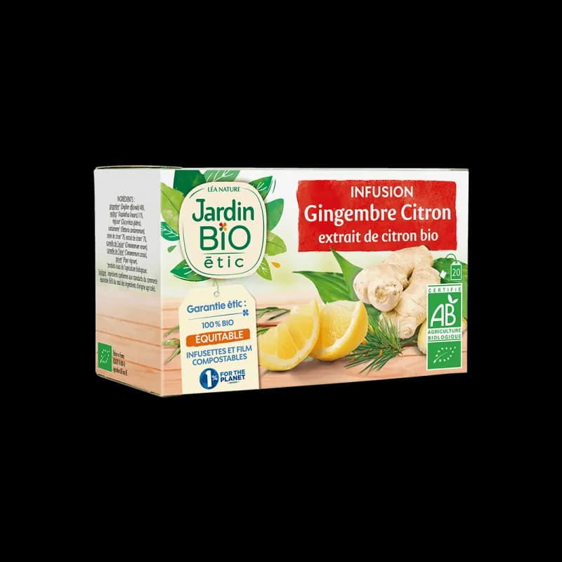 JARDIN BIO INFUSION GINGEMBRE CITRON 30G