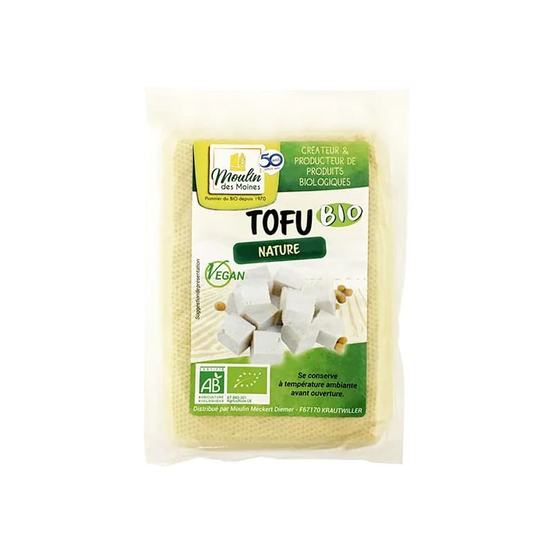 MOULIN DES MOINES TOFU NATURE 200G