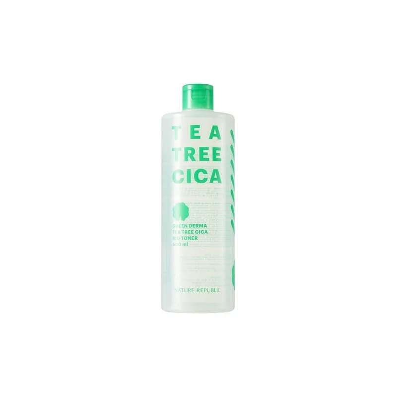 NATURE REPUBLIC Green Derma Tea Tree Cica BIG Toner 500 ml