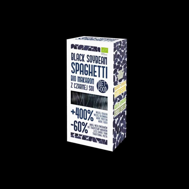 DIET FOOD SPAGHETTI DE SOJA NOIR 200G