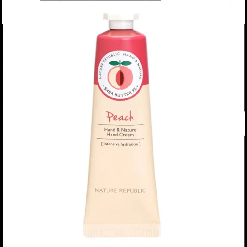 NATURE REPUBLIC HAND & NATURE PEACH HAND CREAM 100 ml