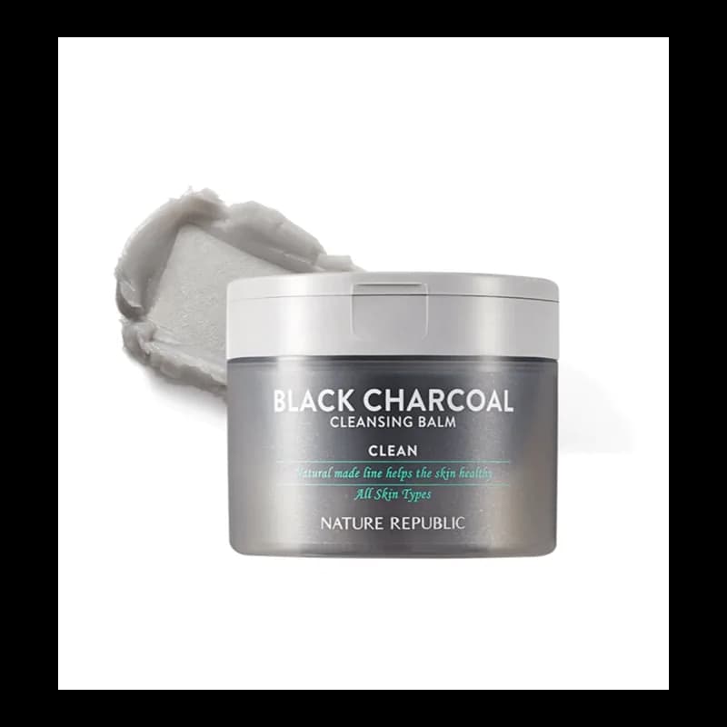 NATURE REPUBLIC NATURAL MADE BLACK CHARCOAL CLEANSING BALM 110ml
