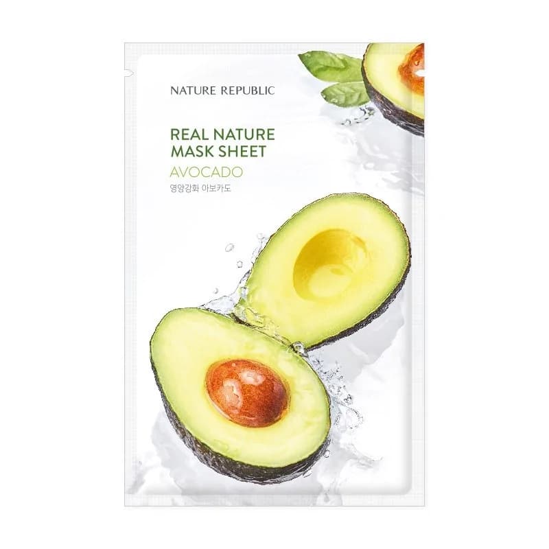 NATURE REPUBLIC REAL NATURAL AVOCADO MASK SHEET 23g