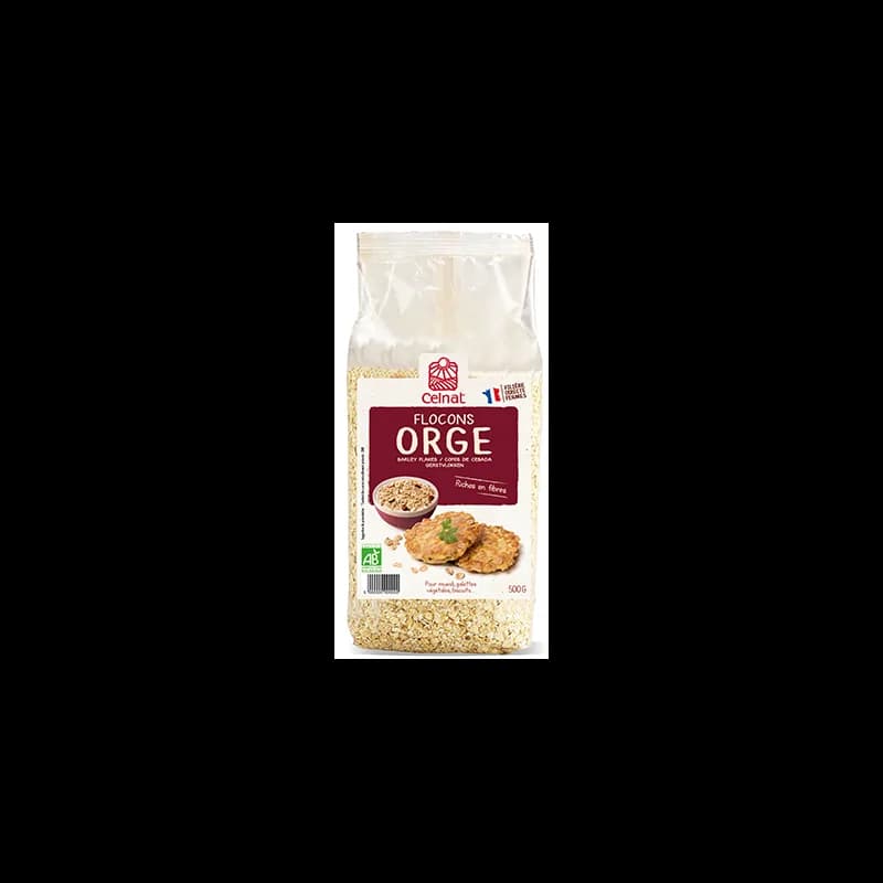 CELNAT FLOCONS D'ORGE 500G