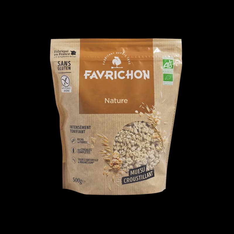 FAVRICHON MUESLI CROUSTILLANT NATURE SG 500G