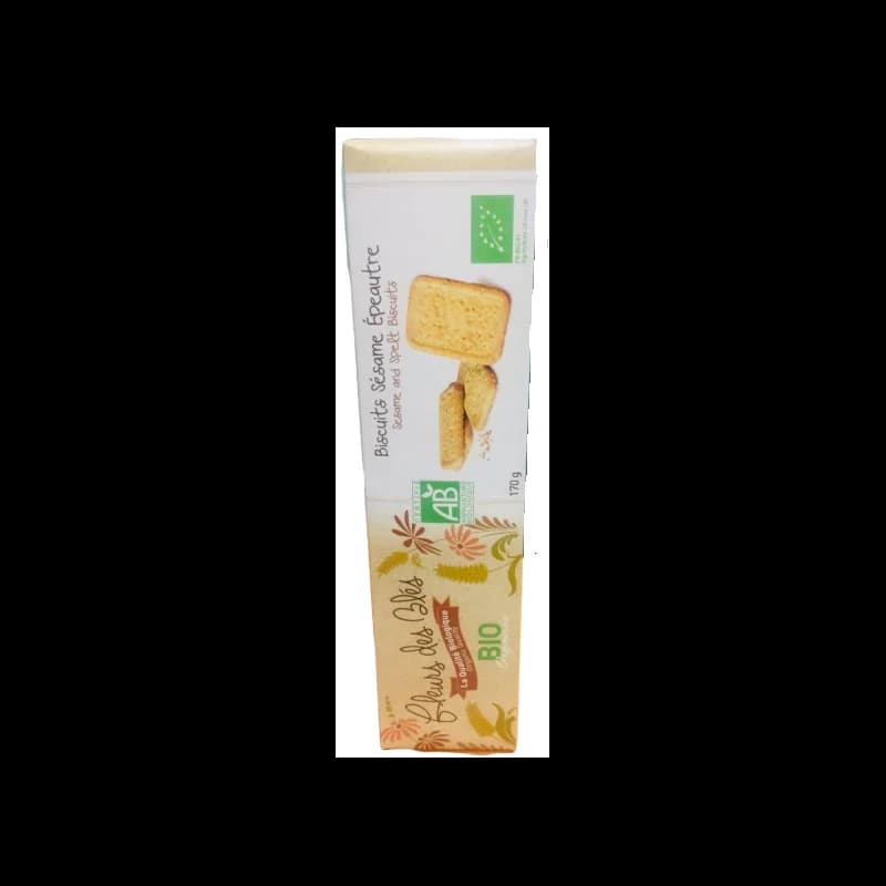 FLEURS DES BLES BISCUITS SESAME EPEAUTRE 170G