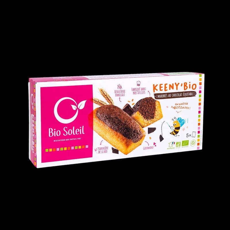 BIO SOLEIL KEENY'BIO MARBRES AU CHOCOLAT 150G