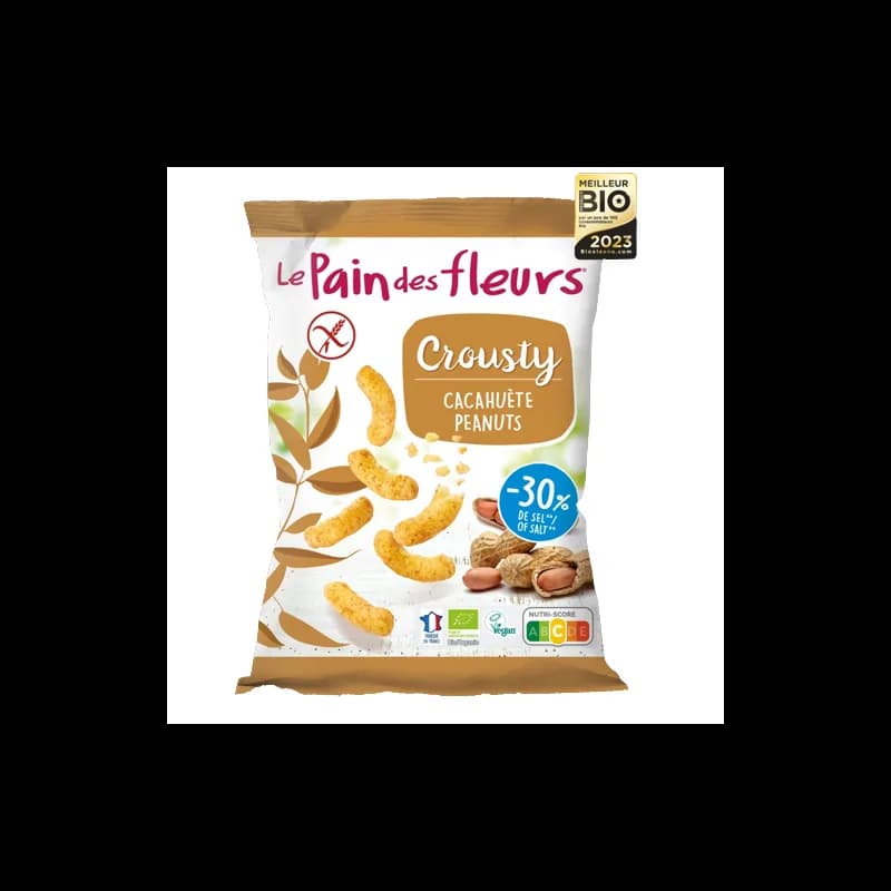 PAIN DES FLEURS CROUSTY CACAHUETE 75G