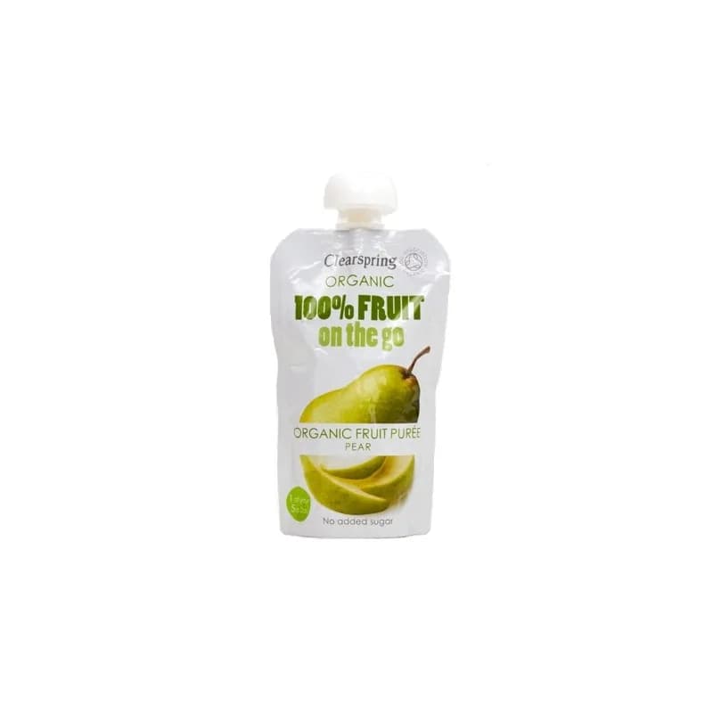 CLEARSPRING PUREE DE FRUITS  POIRE 120G
