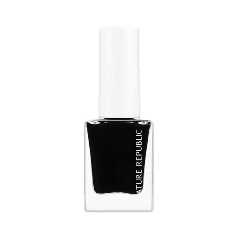 NATURE REPUBLIC COLOR & NATURE NAIL COLOR 05 BLACK BLACK 8 ml