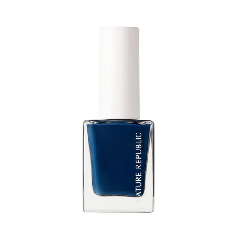 NATURE REPUBLIC COLOR & NATURE NAIL COLOR 75 COTTON NAVY  8 ml