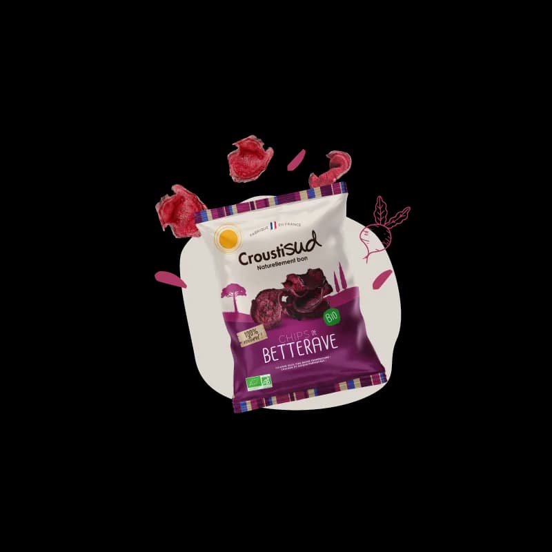 CROUSTISUD PETALES DE BETTERAVE 70G
