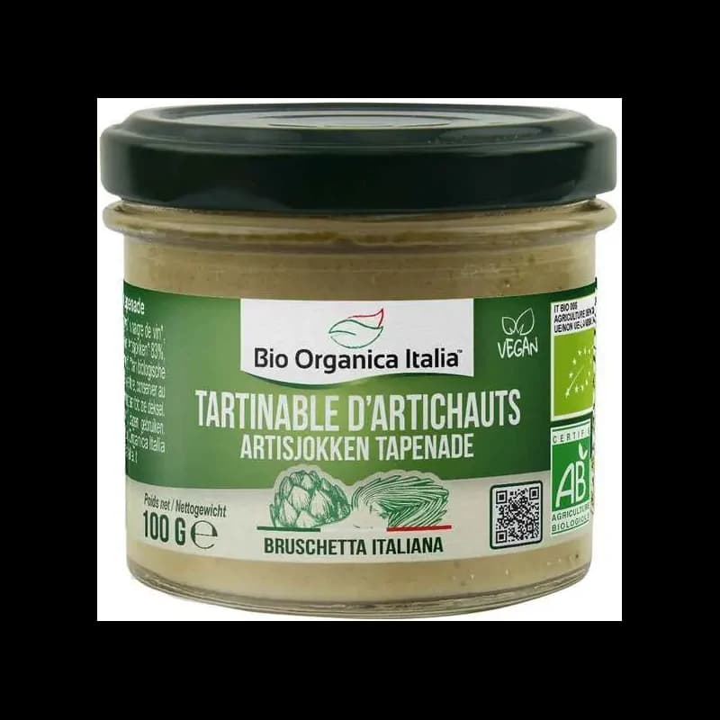 BIO ORGANICA TARTINABLE D'ARTICHAUT 140G