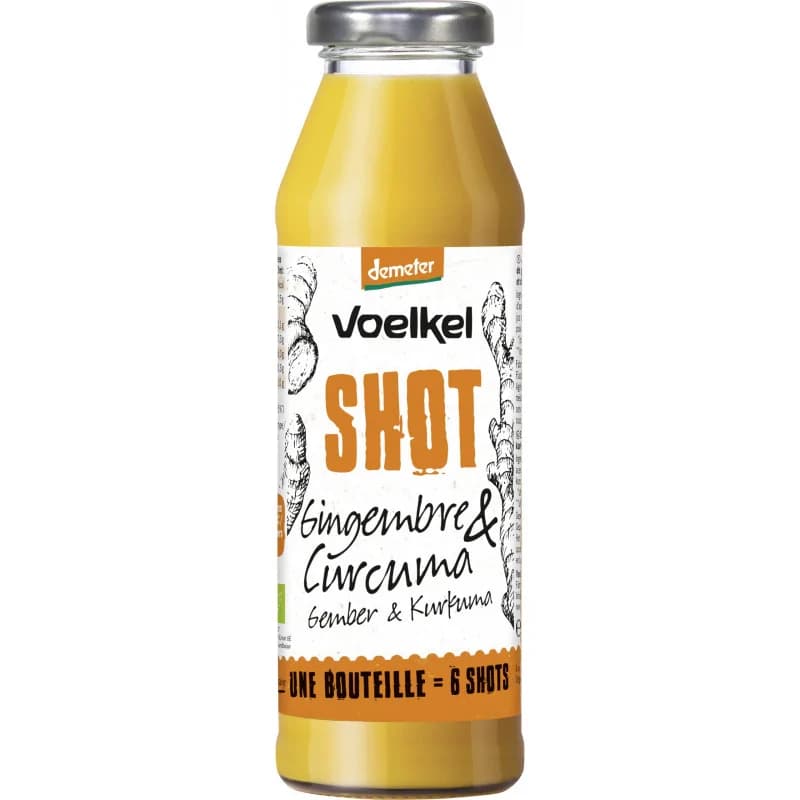 VOELKEL SHOT GINGEMBRE CURCUMA 28CL