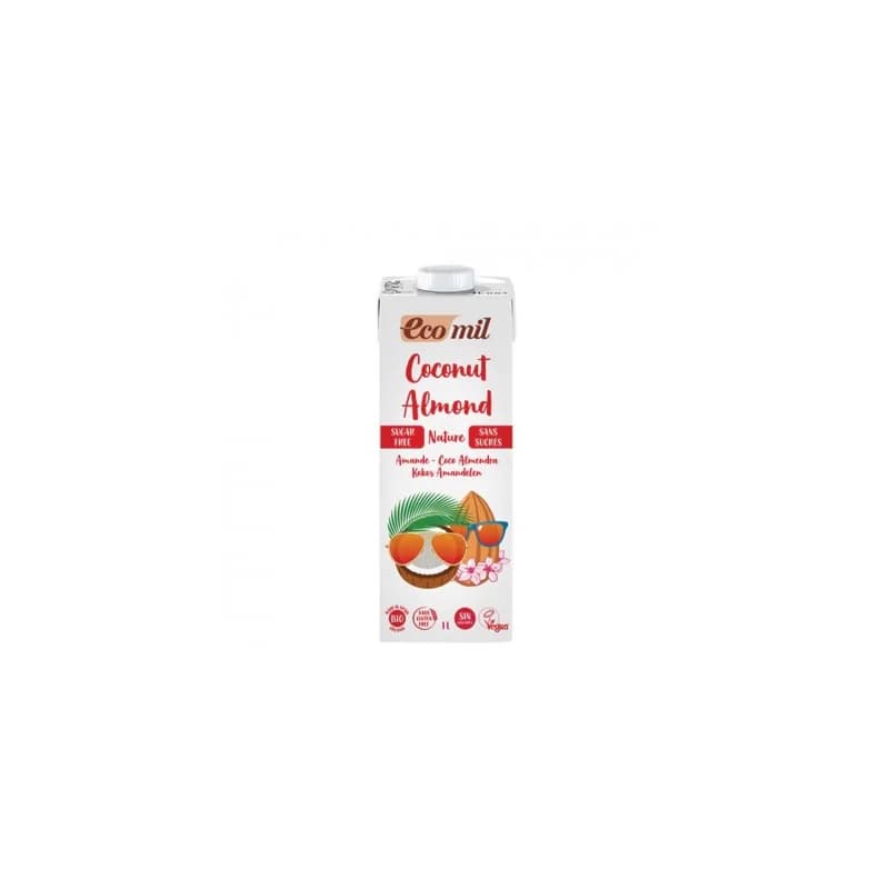 ECOMIL BOISSON D'AMANDE COCO 1L