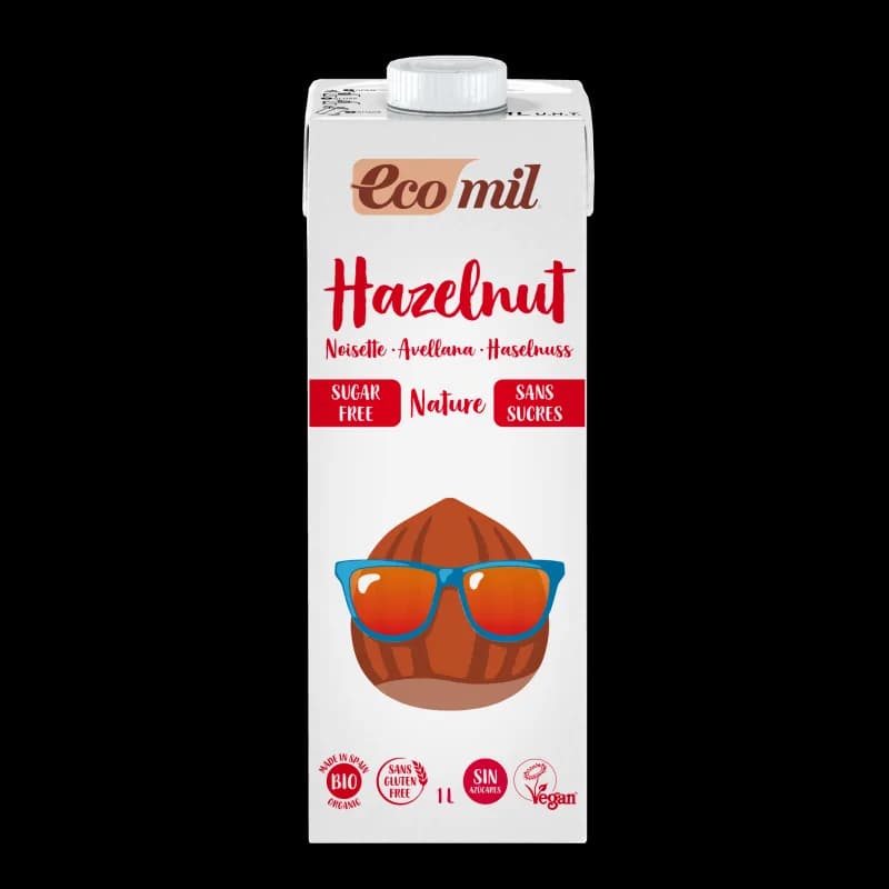 ECOMIL BOISSON A LA NOISETTE SANS SUCRE 1L
