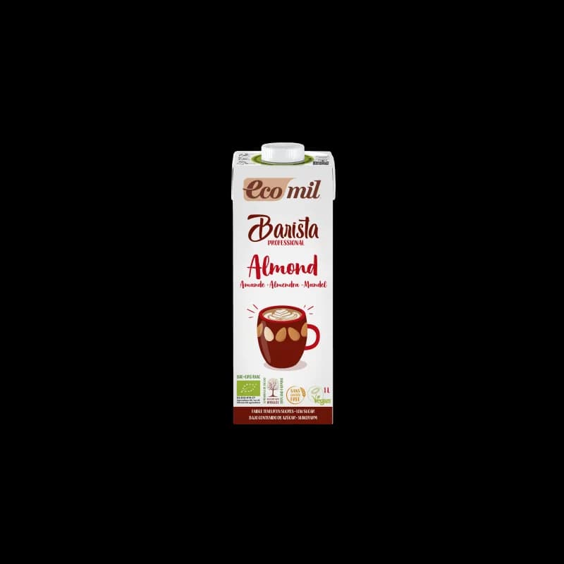 ECOMIL BARISTA AMANDE CALCIUM SANS SUCRE 1L