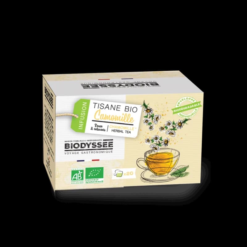 BIODYSSE TISANE CAMOMILLE 20x1,5G