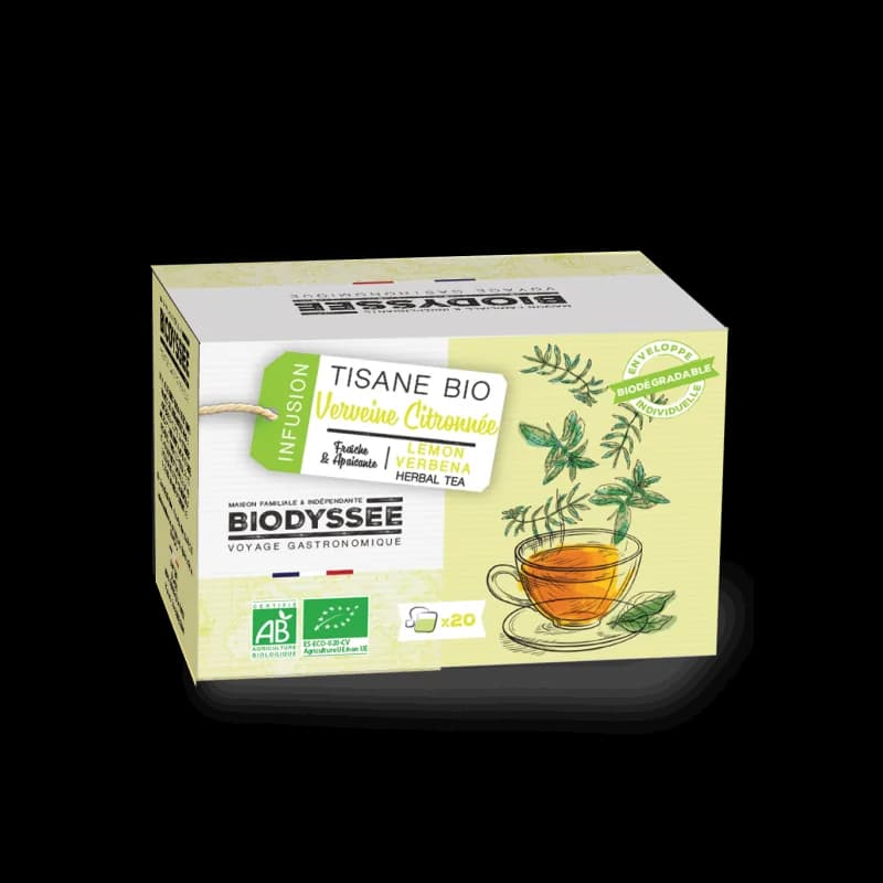 BIODYSSEE TISANE VERVEINE CITRONNEE 20x1,5G