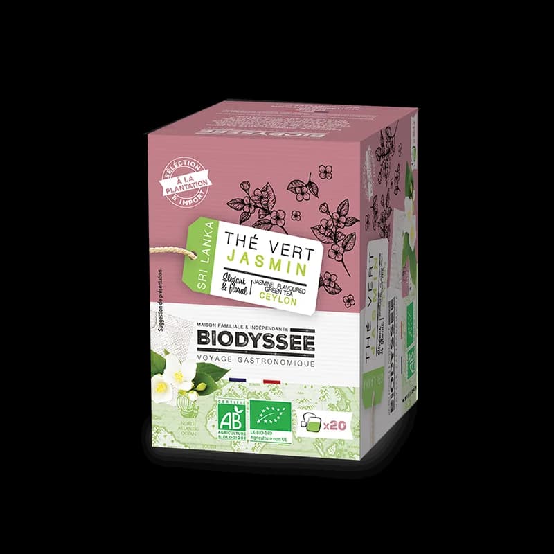 BIODYSSEE THE VERT JASMIN 20 sachets