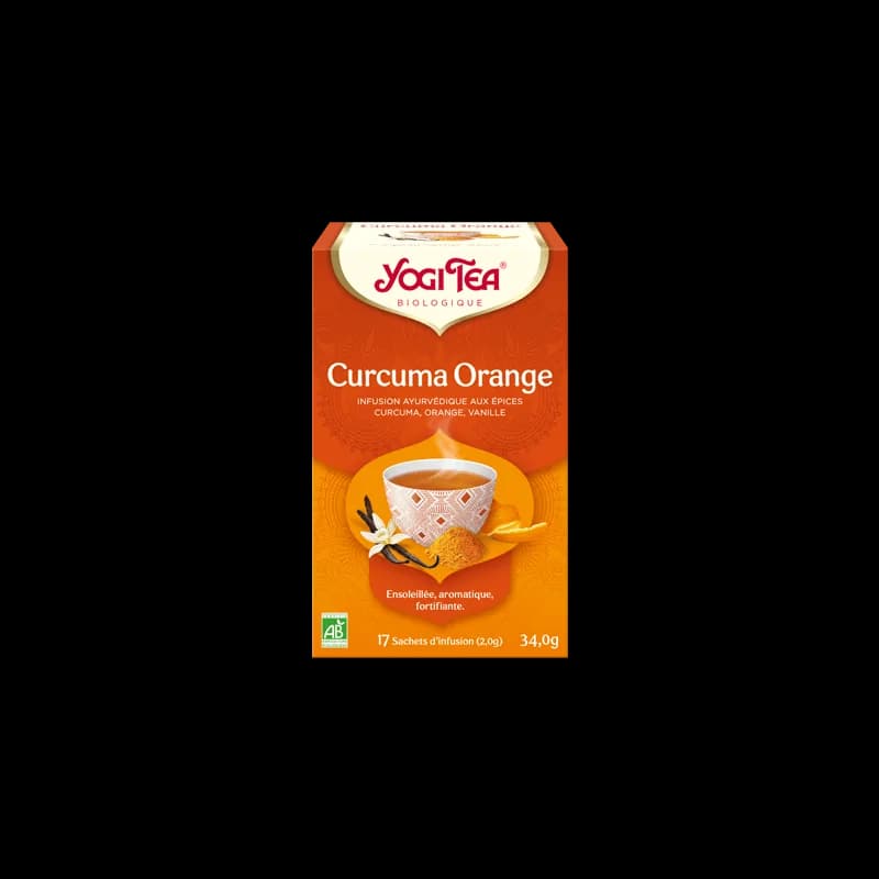 YOGI TEA CURCUMA ORANGE 17 X 2G