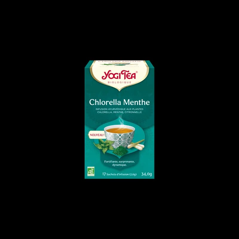 YOGI TEA CHLORELLA MENTHE 17x2G