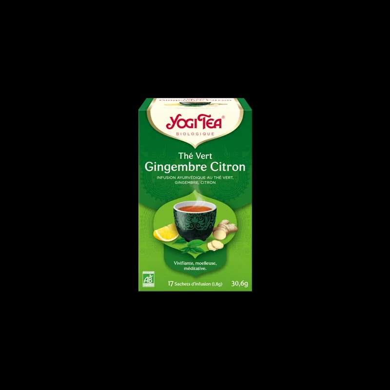 Yogi Tea THE VERT GINGEMBRE CITRON 17X2G