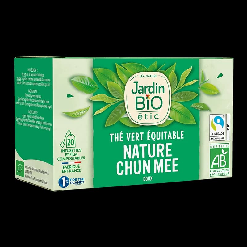 JARDIN BIO THE VERT NATURE DOUX 40G