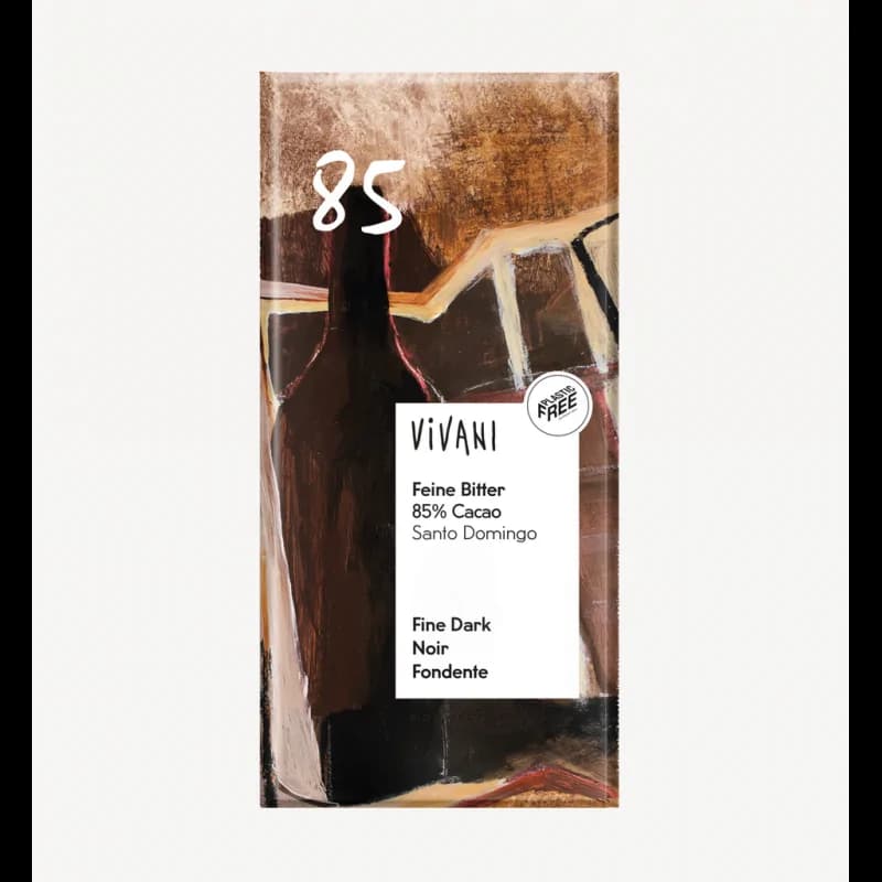 VIVANI TABLETTE CHOCOLAT NOIR 85%  100G