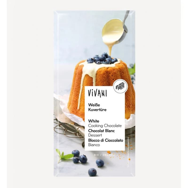VIVANI DESSERT TABLETTE DE CHOCOLAT BLANC 200G
