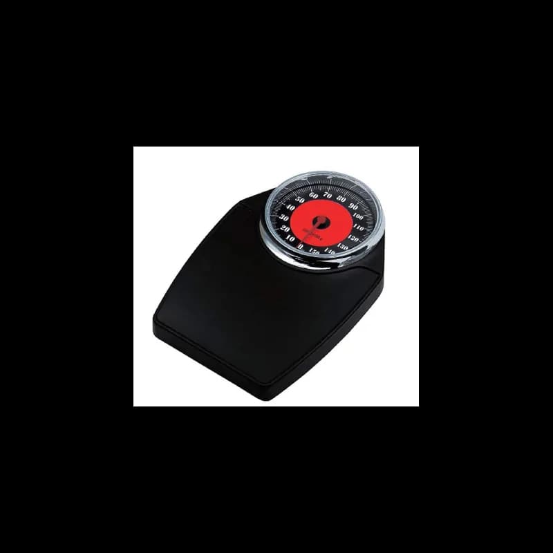 Pèse personne au sol noir L7003