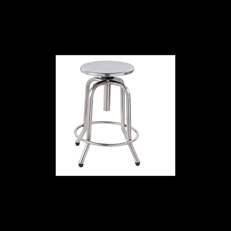 Tabouret fixe en Inox avec filtage L8072