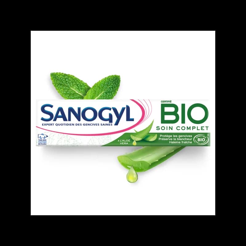 SANOGYL DENTIFRICE SOIN COMPLET BIO TUBE 75ML
