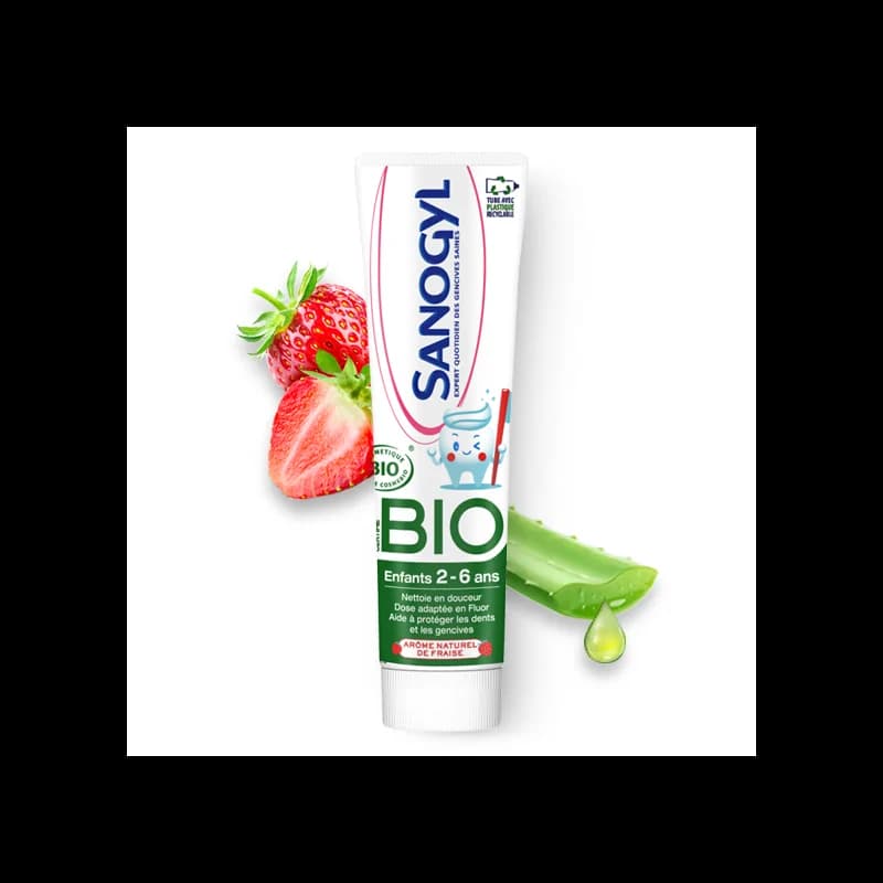 SANOGYL DENTIFRICE ENFANTS BIO TUBE 50 ML