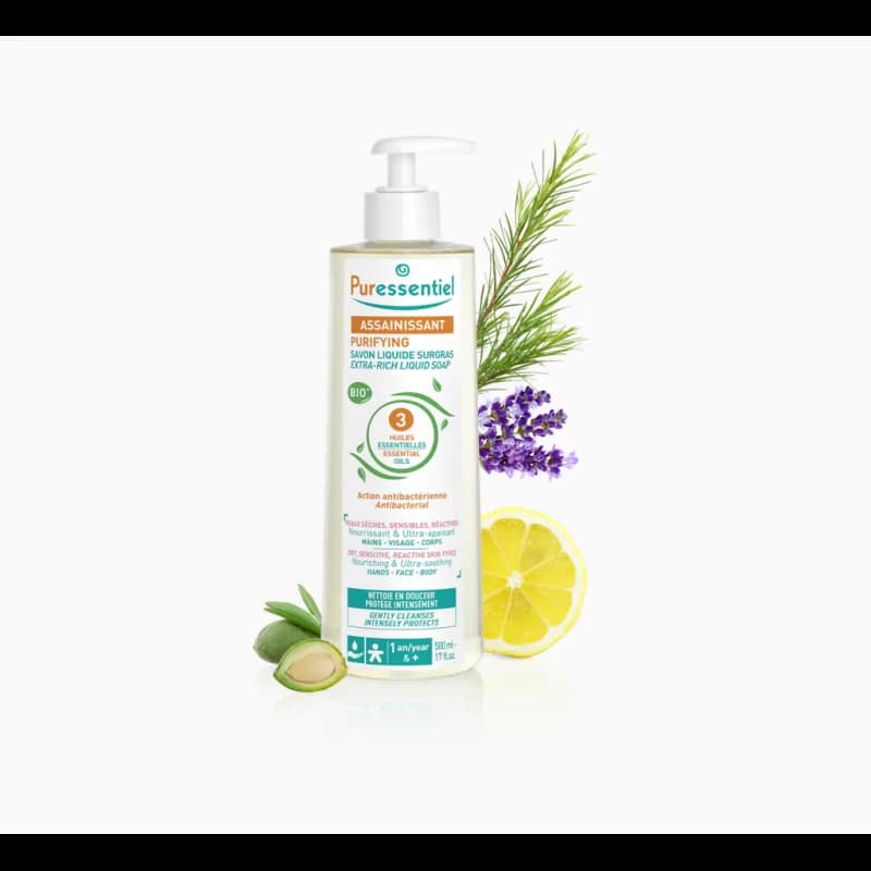 PURESSENTIEL ASSAINISSANT SAVON SURGRAS - 500 ML