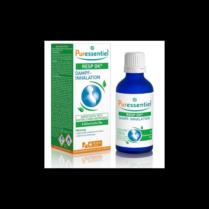 PURESSENTIEL RESPIRATOIRE INHALATION HUMIDE 8 HE FL 50ML