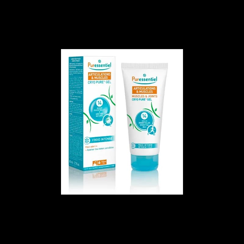 PURESSENTIEL ARTICULATION & MUSCLE CRYO PURE GEL 14HE 80ML